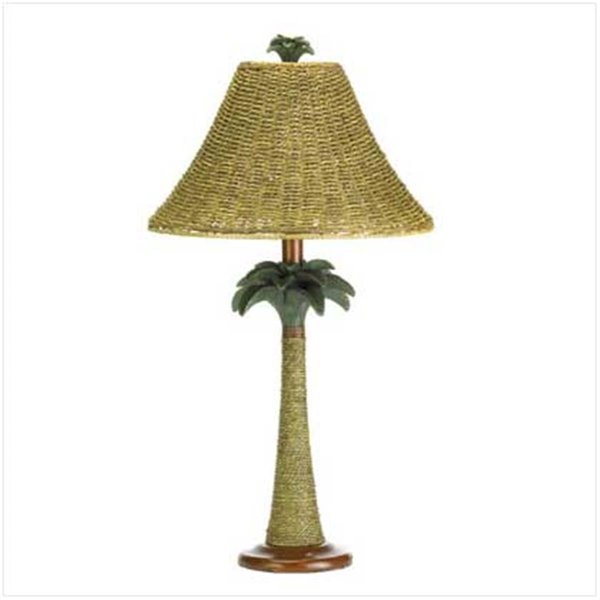 Radiant Palm Tree Rattan Lamp RA2191103